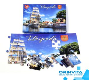 Pramoginė miesto „Klaipėda” dėlionė