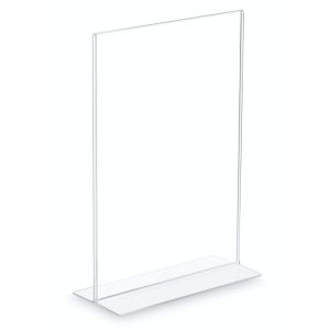 Crystal A4 – Dvipusis akrilo stovas
