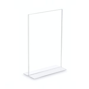 CRYSTAL A6 – Dvipusis akrilo stovas